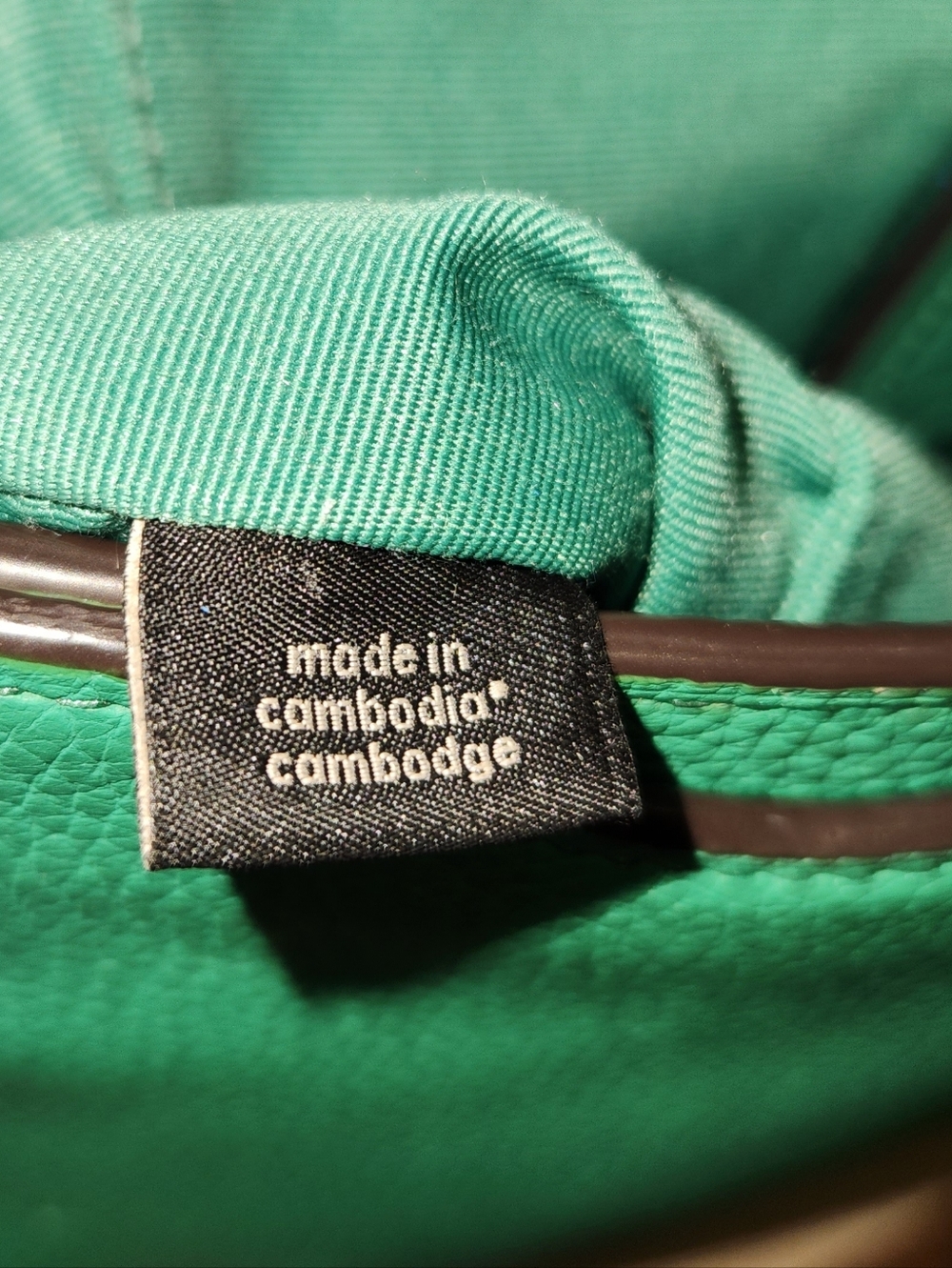 Green Crossbody Coach Bag with Horse & Carriage - Picture 16 of 17